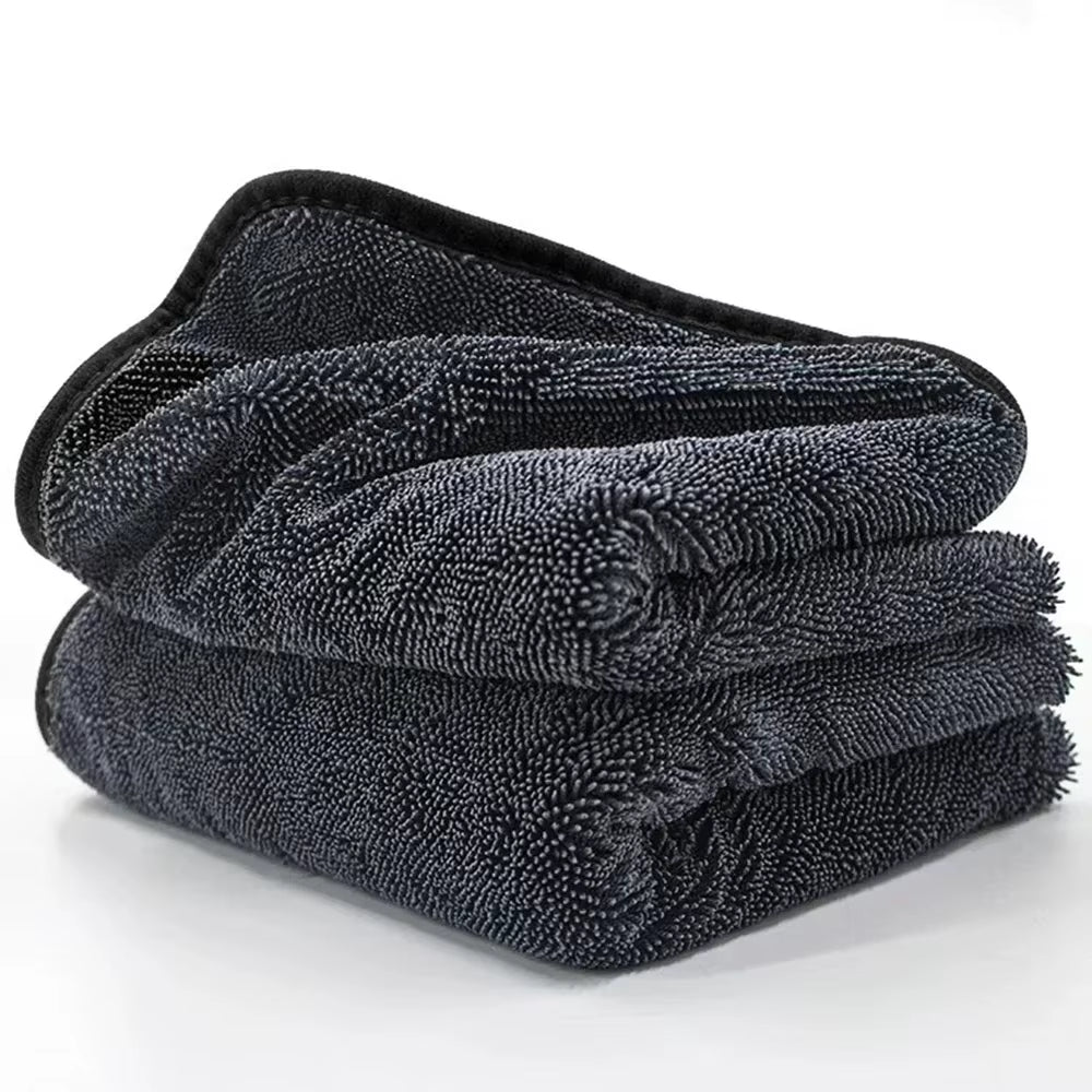 1/2Pcs Professional Microfiber Towels Car Washing Towel Micro Fiber Auto Extra Soft Rag Fast Drying Cloth for Car Wash Accessory
