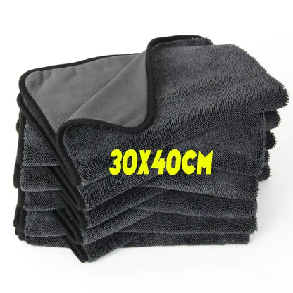 1/2Pcs Professional Microfiber Towels Car Washing Towel Micro Fiber Auto Extra Soft Rag Fast Drying Cloth for Car Wash Accessory