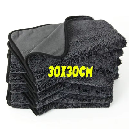 1/2Pcs Professional Microfiber Towels Car Washing Towel Micro Fiber Auto Extra Soft Rag Fast Drying Cloth for Car Wash Accessory